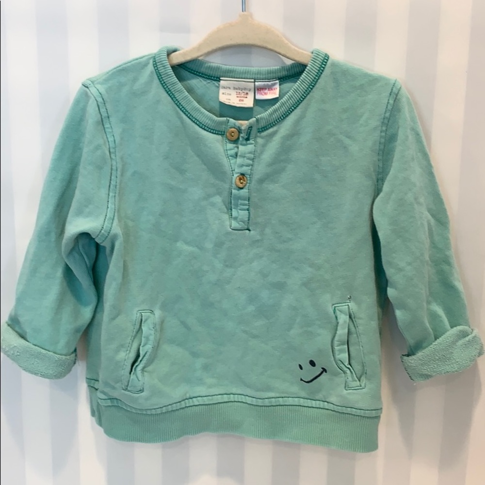 Zara Boys Green sweater in size 12-18 mo